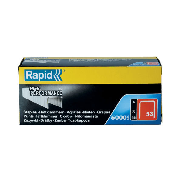 Rapid No:53 Zımba Teli 8mm 5000 Adet