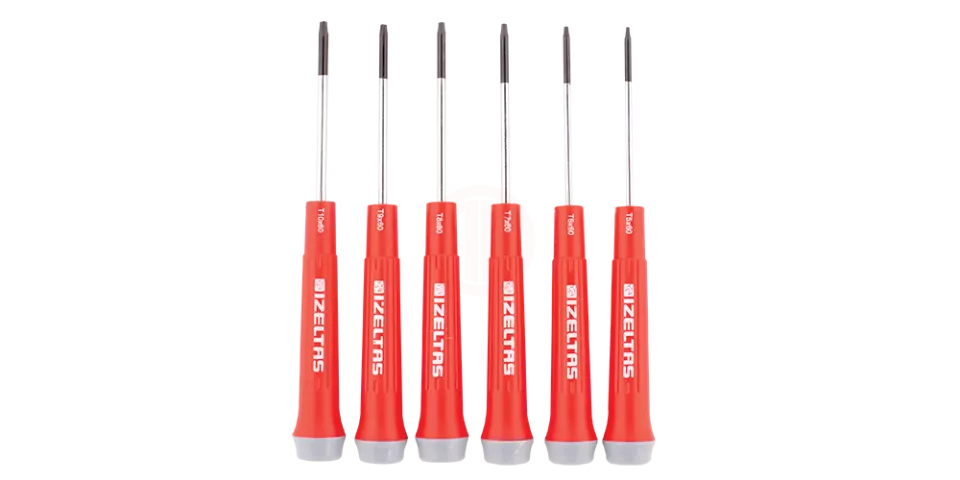 İzeltaş 6 Parça Elektronikçi Klemens Tornavida Takımı