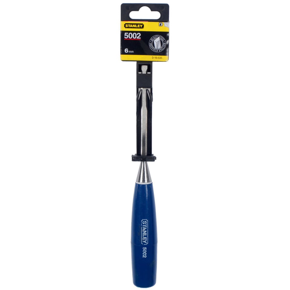 Stanley İskarpela Mavi 6 mm 5002