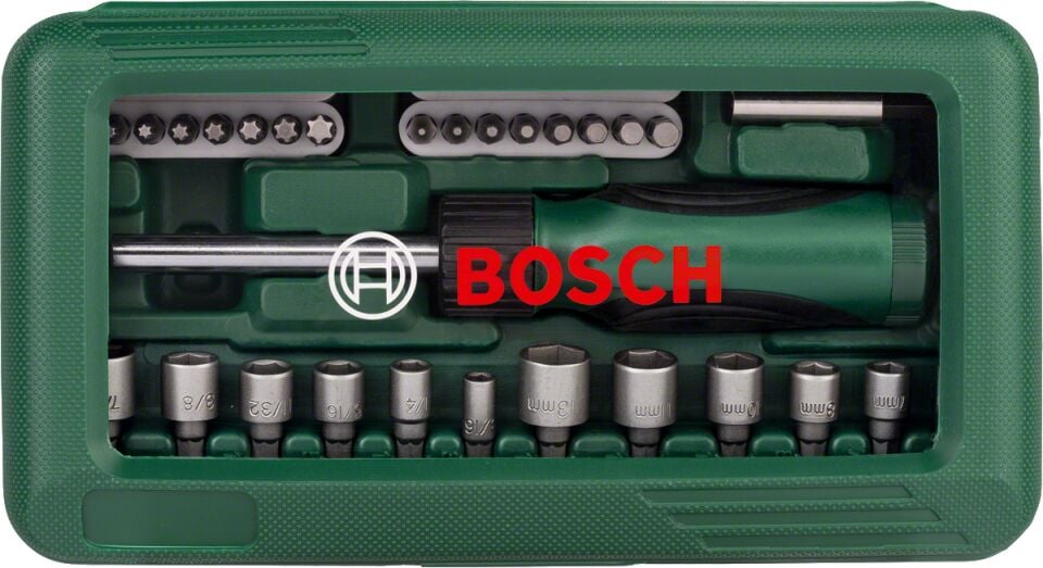 Bosch 46 Parça Tornavidalı Vidalama ve Lokma Ucu Seti