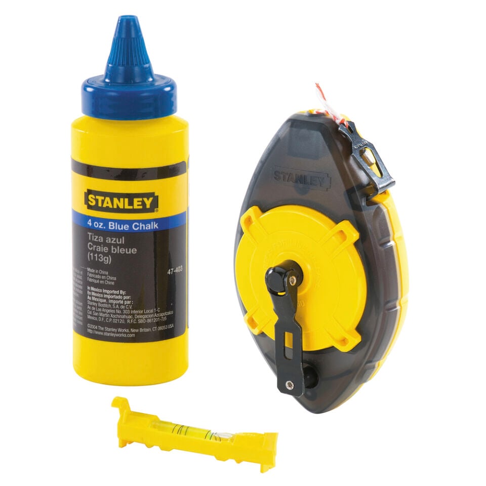 Stanley Çizim İpi 30 mt Mavi Boya 0-47-465